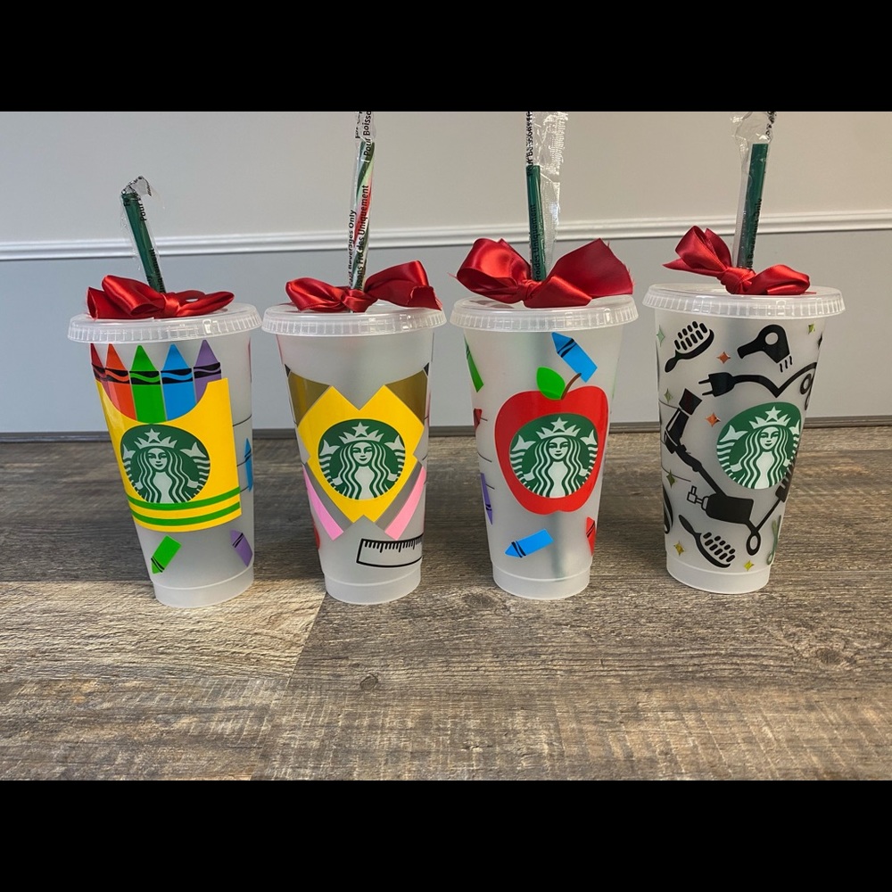 Personalized Reusable Starbucks Cold Cups!